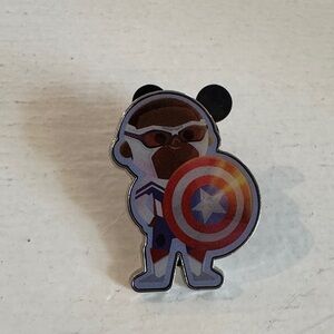 Captain America Tokyo Disney Enamel Pin